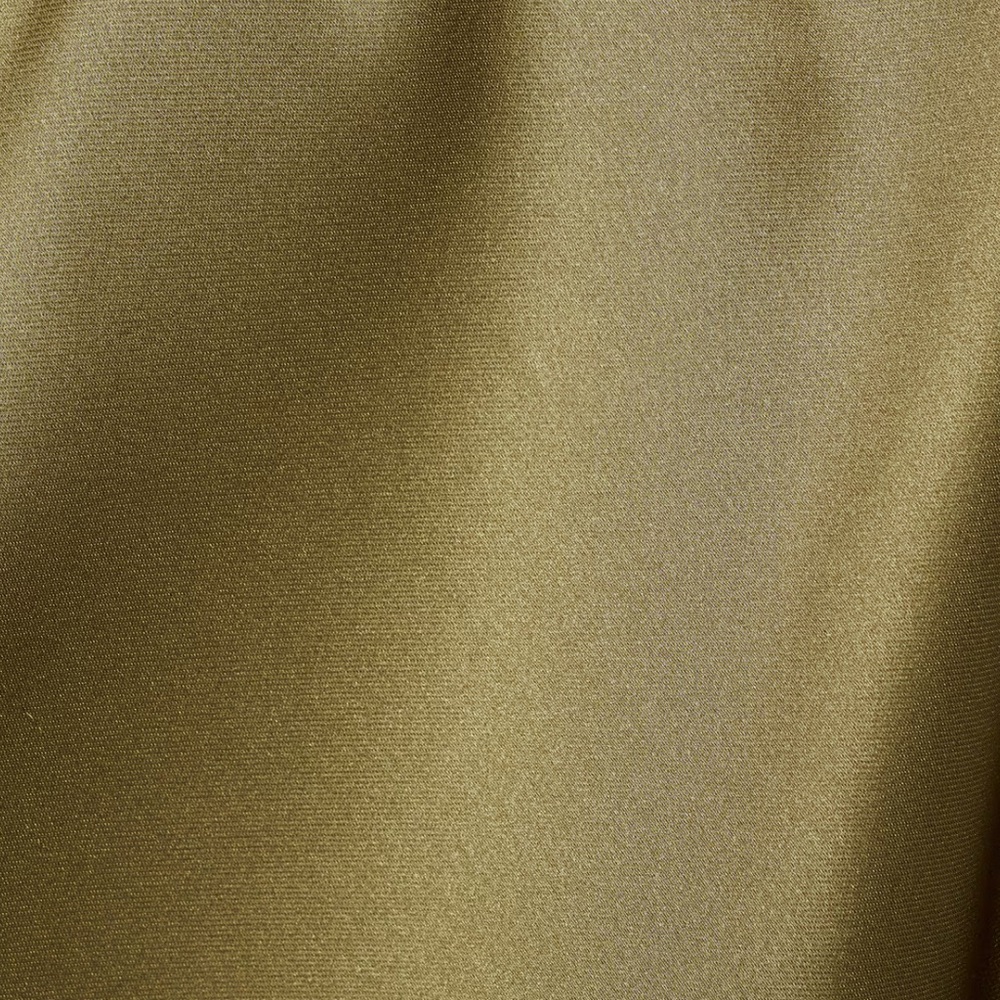 Mango Olive Green Silk Midi Skirt - Picture 5 of 5
